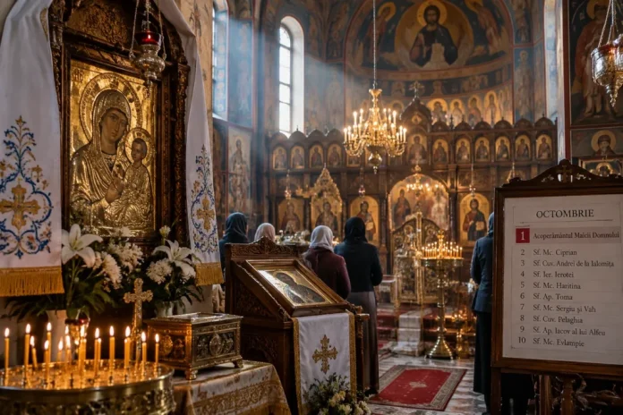 Acoperământul Maicii Domnului, pe 1 octombrie