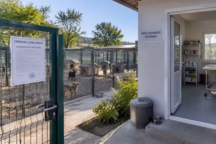 Adăpostul de câini din Suraia a fost redeschis după o nouă autorizație DSVSA